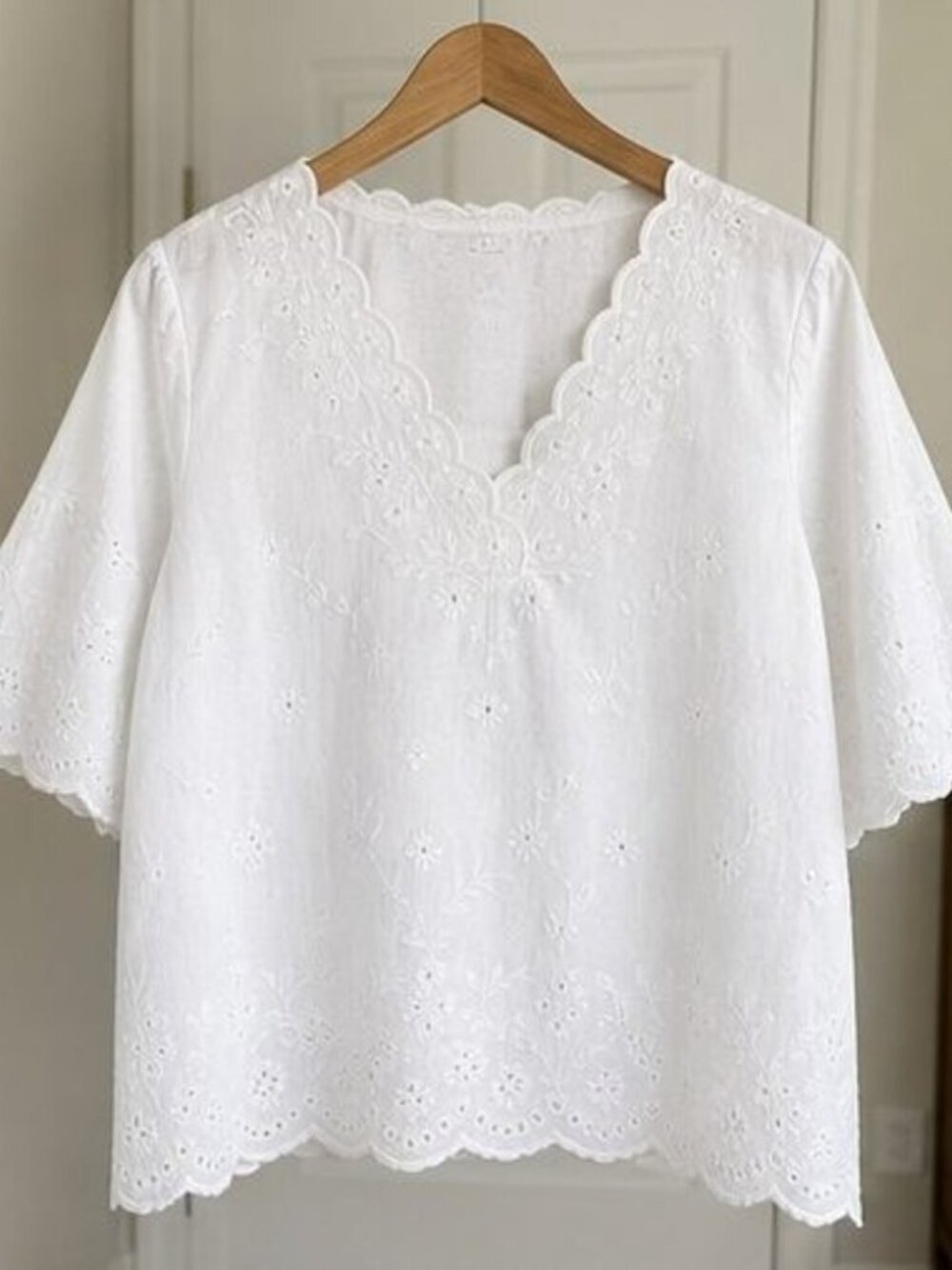 Ivory Puff Sleeve Top